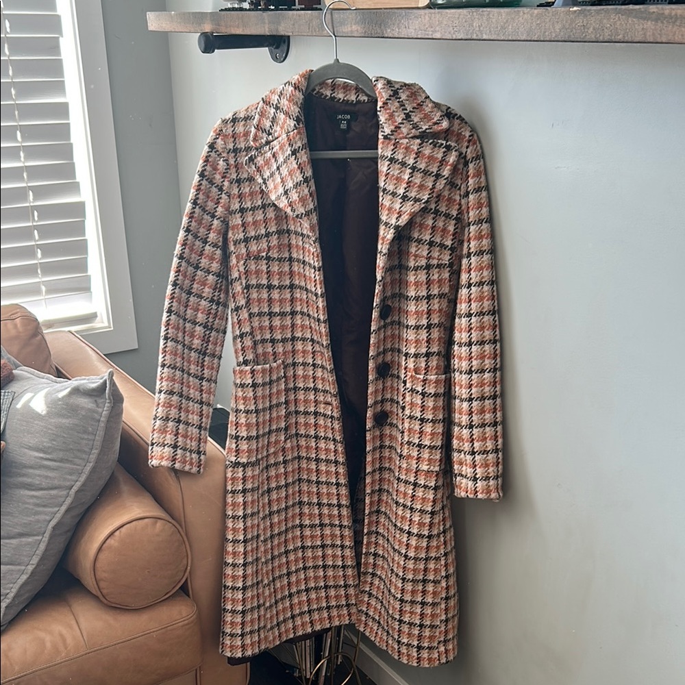 Plaid Women's Coat